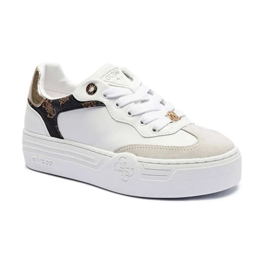 Guess Skórzane sneakersy SWOLE ze sklepu Gomez Fashion Store w kategorii Buty sportowe damskie - zdjęcie 184313499