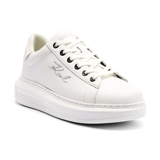 Karl Lagerfeld Skórzane sneakersy KAPRI ze sklepu Gomez Fashion Store w kategorii Buty sportowe damskie - zdjęcie 184313525