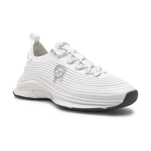 Karl Lagerfeld Sneakersy LUX FINESSE Plexikonic | z dodatkiem skóry ze sklepu Gomez Fashion Store w kategorii Buty sportowe męskie - zdjęcie 184313535