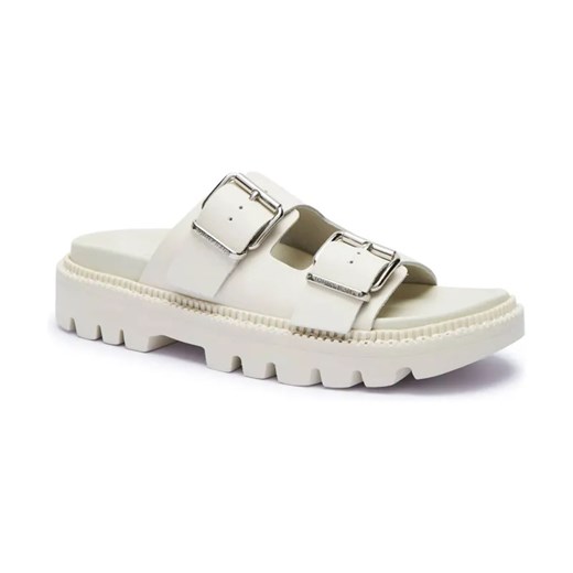 Tommy Jeans Skórzane klapki ze sklepu Gomez Fashion Store w kategorii Klapki damskie - zdjęcie 184313576
