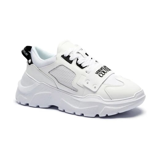 Versace Jeans Couture Sneakersy FONDO SPEEDTRACK | z dodatkiem skóry ze sklepu Gomez Fashion Store w kategorii Buty sportowe męskie - zdjęcie 184313586