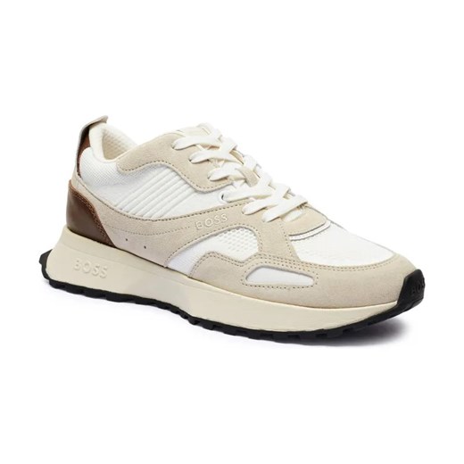 BOSS BLACK Sneakersy Jonah_Runn_knsdbu | z dodatkiem skóry ze sklepu Gomez Fashion Store w kategorii Buty sportowe męskie - zdjęcie 184313588