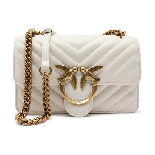 Pinko Skórzana torebka na ramię Love One Mini ze sklepu Gomez Fashion Store w kategorii Listonoszki - zdjęcie 184313655