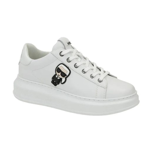 Karl Lagerfeld Skórzane trampki ICONIC ze sklepu Gomez Fashion Store w kategorii Trampki damskie - zdjęcie 184313659