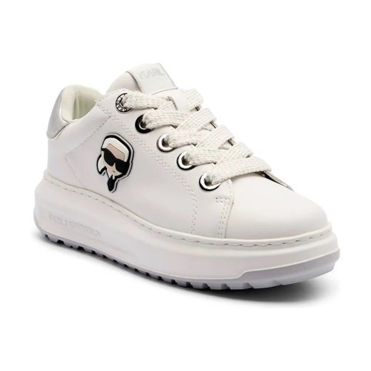 Karl Lagerfeld Skórzane sneakersy KAPRI LUG ze sklepu Gomez Fashion Store w kategorii Buty sportowe damskie - zdjęcie 184313678