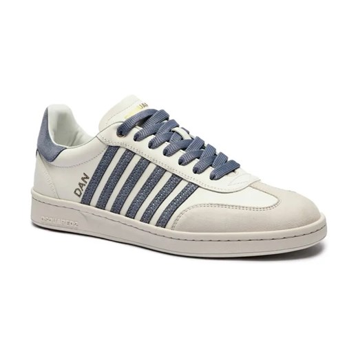 Dsquared2 Skórzane sneakersy Boxer ze sklepu Gomez Fashion Store w kategorii Buty sportowe męskie - zdjęcie 184313705