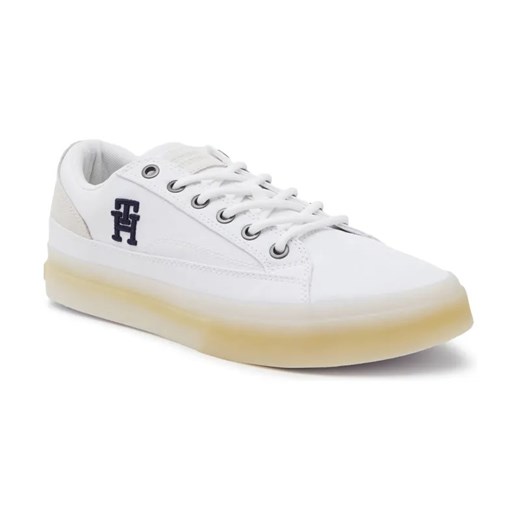 Tommy Hilfiger Sneakersy HI VULC | z dodatkiem skóry Tommy Hilfiger 44 wyprzedaż Gomez Fashion Store