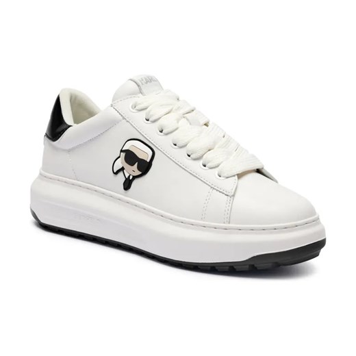 Karl Lagerfeld Skórzane sneakersy KAPRI LUG ze sklepu Gomez Fashion Store w kategorii Buty sportowe męskie - zdjęcie 184313785