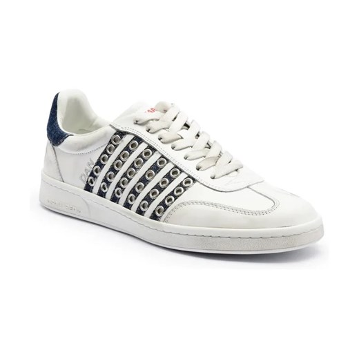 Dsquared2 Skórzane sneakersy Boxer ze sklepu Gomez Fashion Store w kategorii Buty sportowe męskie - zdjęcie 184313787