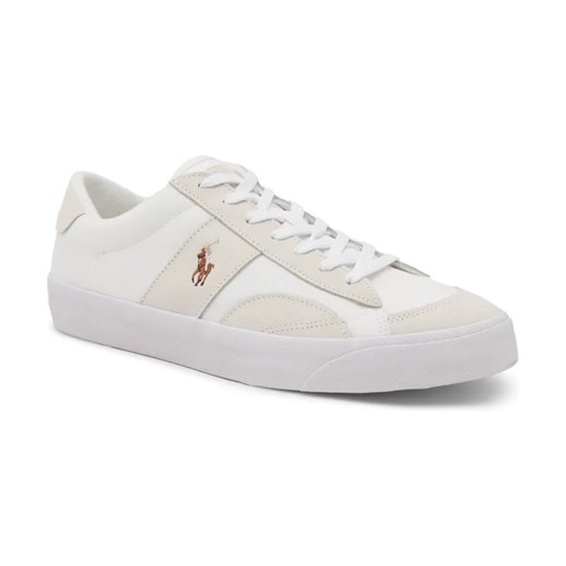 POLO RALPH LAUREN Sneakersy | z dodatkiem skóry ze sklepu Gomez Fashion Store w kategorii Buty sportowe męskie - zdjęcie 184313805