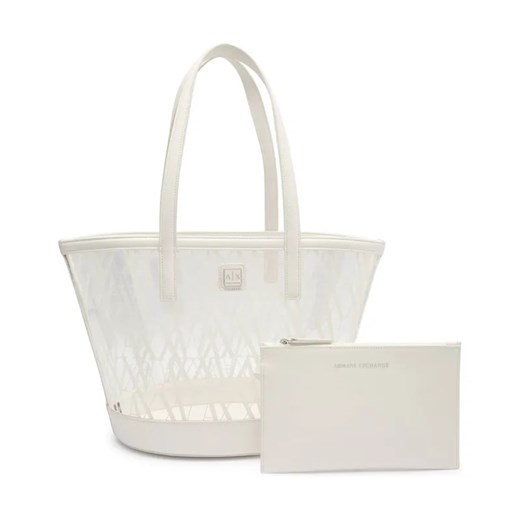 Armani Exchange Shopperka + saszetka ze sklepu Gomez Fashion Store w kategorii Torby Shopper bag - zdjęcie 184313856