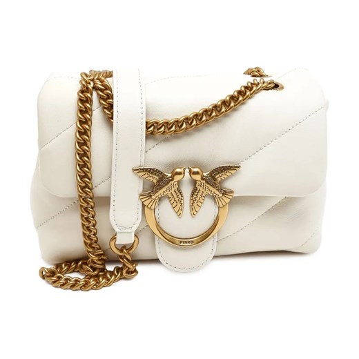 Pinko Skórzana torebka na ramię LOVE MINI PUFF CL PLTT ze sklepu Gomez Fashion Store w kategorii Listonoszki - zdjęcie 184313857