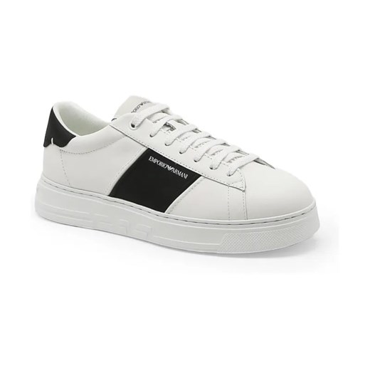 Emporio Armani Trampki | z dodatkiem skóry ze sklepu Gomez Fashion Store w kategorii Trampki męskie - zdjęcie 184313859
