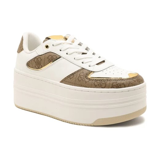 Guess Skórzane sneakersy ze sklepu Gomez Fashion Store w kategorii Buty sportowe damskie - zdjęcie 184313868