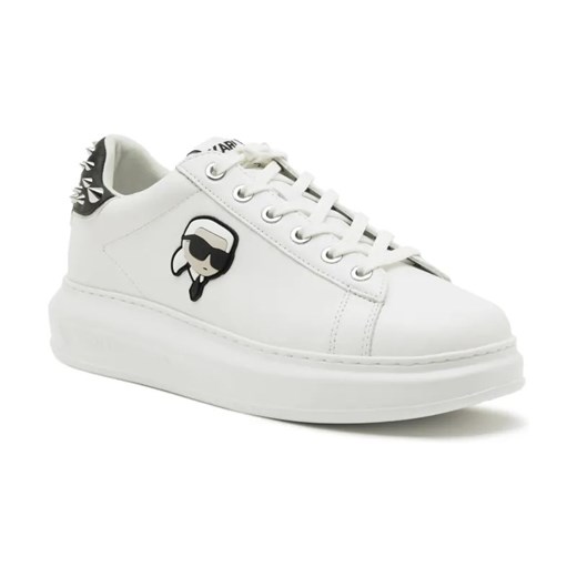 Karl Lagerfeld Skórzane sneakersy KAPRI ze sklepu Gomez Fashion Store w kategorii Buty sportowe damskie - zdjęcie 184313905