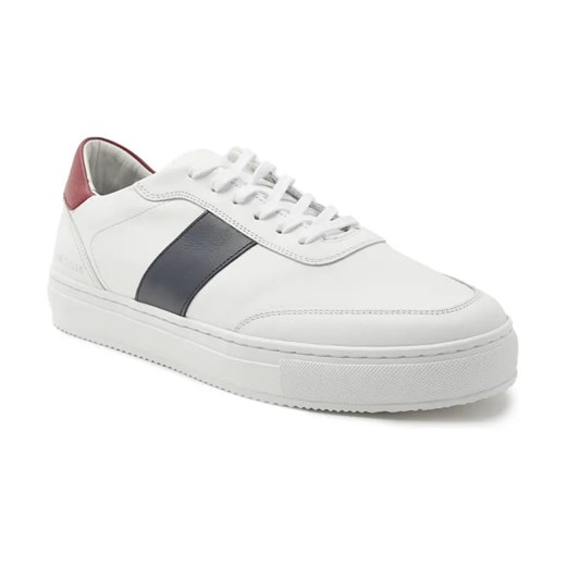 Tommy Hilfiger Skórzane trampki CUPSOLE STRIPE Tommy Hilfiger 43 okazja Gomez Fashion Store