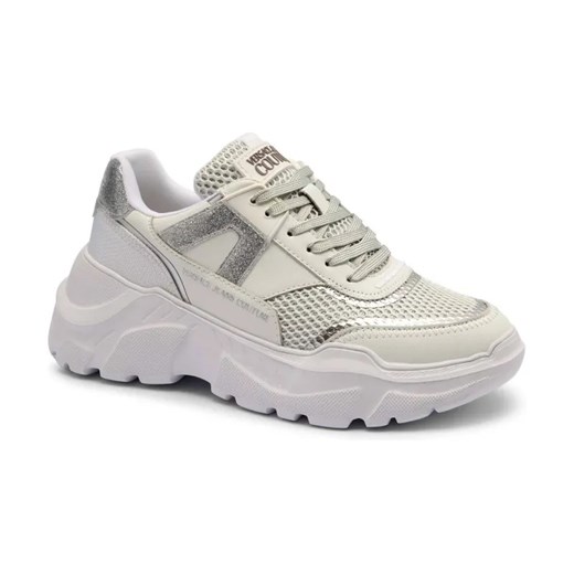 Versace Jeans Couture Sneakersy FONDO SPEEDTRACK DIS. 4 | z dodatkiem skóry ze sklepu Gomez Fashion Store w kategorii Buty sportowe damskie - zdjęcie 184313978