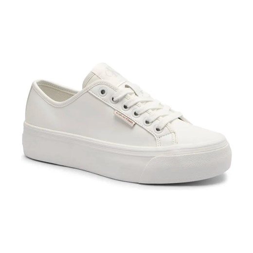 Calvin Klein Skórzane sneakersy VULC FLATFORM LTH ze sklepu Gomez Fashion Store w kategorii Buty sportowe damskie - zdjęcie 184314005