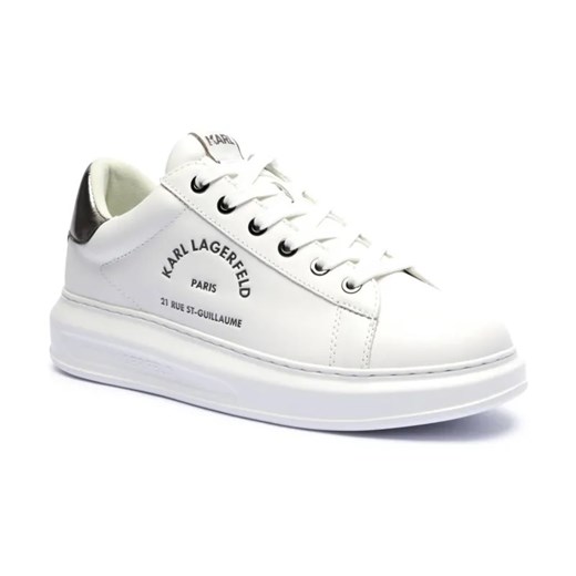 Karl Lagerfeld Skórzane sneakersy KAPRI MENS ze sklepu Gomez Fashion Store w kategorii Buty sportowe męskie - zdjęcie 184314007