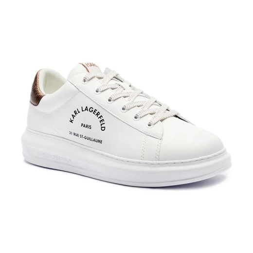 Karl Lagerfeld Skórzane sneakersy KAPRI MENS ze sklepu Gomez Fashion Store w kategorii Buty sportowe męskie - zdjęcie 184314025