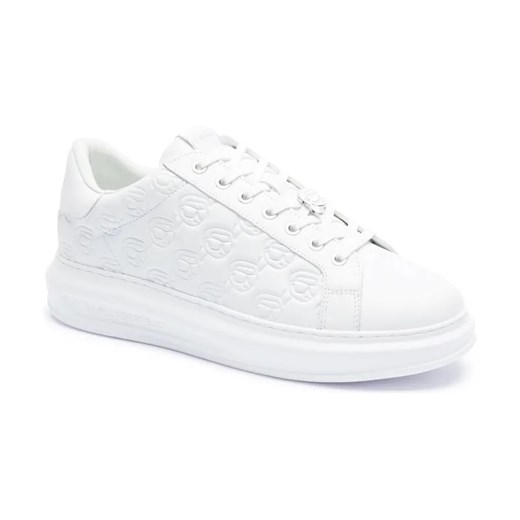 Karl Lagerfeld Skórzane sneakersy KAPRI ze sklepu Gomez Fashion Store w kategorii Buty sportowe męskie - zdjęcie 184314059