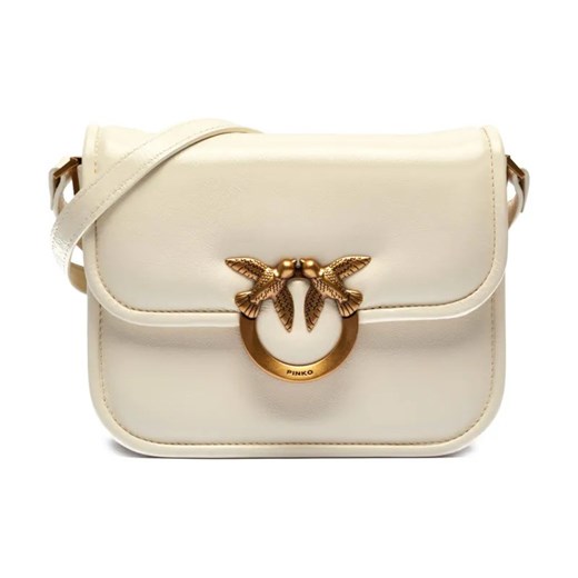 Pinko Skórzana torebka na ramię LOVE BOX MINI ze sklepu Gomez Fashion Store w kategorii Listonoszki - zdjęcie 184314078