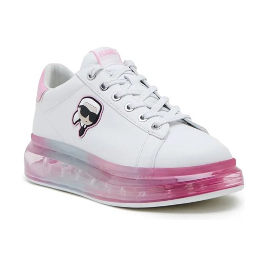 Karl Lagerfeld Skórzane sneakersy KAPRI KUSHION ze sklepu Gomez Fashion Store w kategorii Buty sportowe damskie - zdjęcie 184314097
