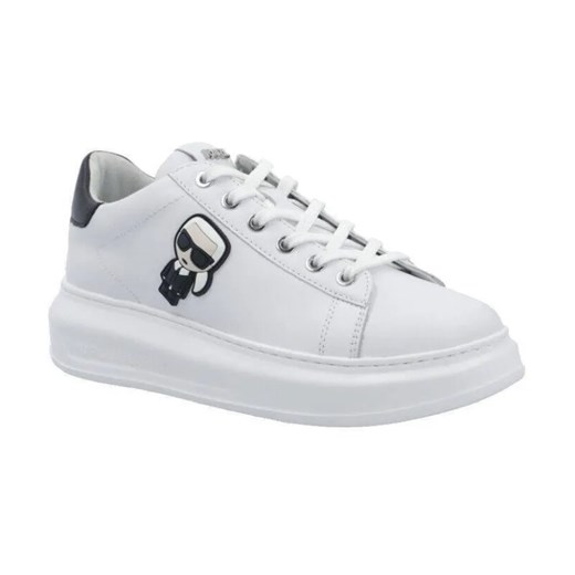 Karl Lagerfeld Skórzane trampki ICONIC ze sklepu Gomez Fashion Store w kategorii Trampki damskie - zdjęcie 184314115