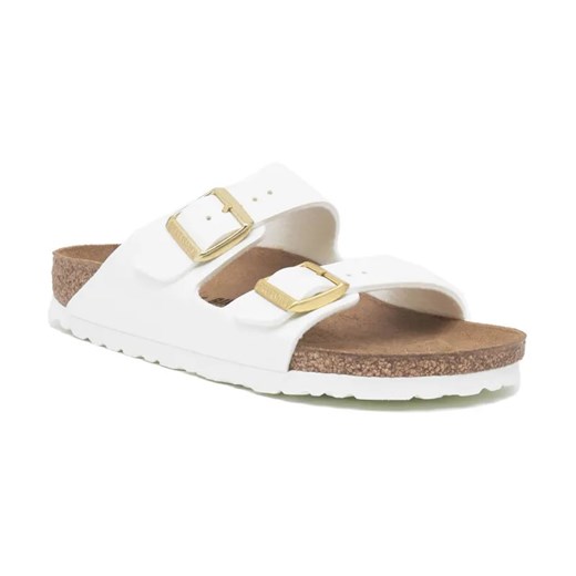 Birkenstock Klapki Arizona BF | narrow fit | z dodatkiem skóry ze sklepu Gomez Fashion Store w kategorii Klapki damskie - zdjęcie 184314117