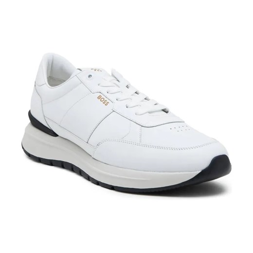 BOSS BLACK Skórzane sneakersy Jace ze sklepu Gomez Fashion Store w kategorii Buty sportowe męskie - zdjęcie 184314119