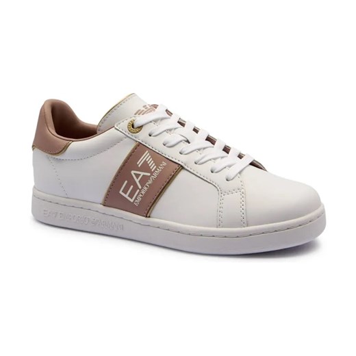EA7 Skórzane sneakersy ze sklepu Gomez Fashion Store w kategorii Buty sportowe damskie - zdjęcie 184314126