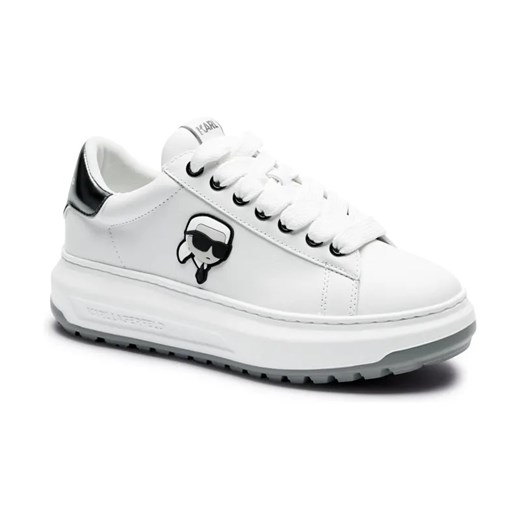 Karl Lagerfeld Skórzane sneakersy KAPRI LUG ze sklepu Gomez Fashion Store w kategorii Buty sportowe męskie - zdjęcie 184314178