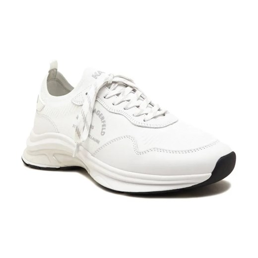 Karl Lagerfeld Sneakersy LUX FINESSE Maison Karl Sock | z dodatkiem skóry ze sklepu Gomez Fashion Store w kategorii Buty sportowe męskie - zdjęcie 184314239
