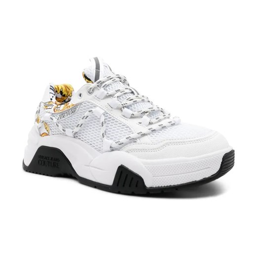 Versace Jeans Couture Sneakersy | z dodatkiem skóry ze sklepu Gomez Fashion Store w kategorii Buty sportowe damskie - zdjęcie 184314265