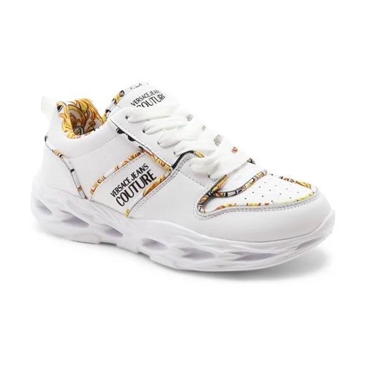 Versace Jeans Couture Skórzane sneakersy ze sklepu Gomez Fashion Store w kategorii Buty sportowe damskie - zdjęcie 184314306