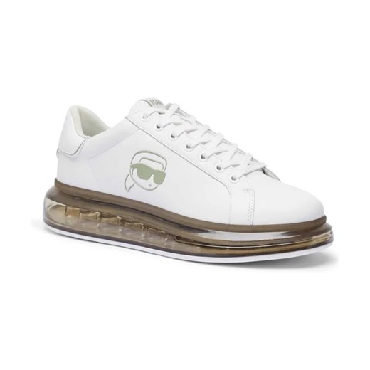 Karl Lagerfeld Skórzane sneakersy KAPRI KUSHION ze sklepu Gomez Fashion Store w kategorii Buty sportowe męskie - zdjęcie 184314325