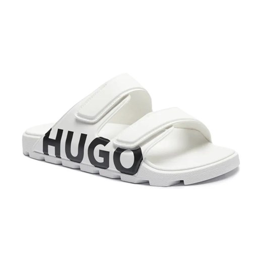 HUGO Klapki Evander_Sand_lg ze sklepu Gomez Fashion Store w kategorii Klapki męskie - zdjęcie 184314349
