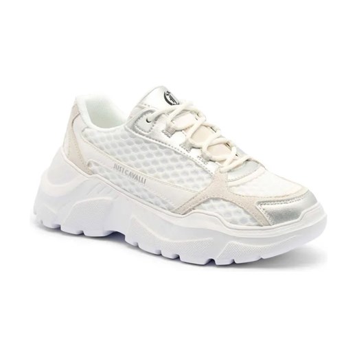 Just Cavalli Sneakersy | z dodatkiem skóry ze sklepu Gomez Fashion Store w kategorii Buty sportowe damskie - zdjęcie 184314356