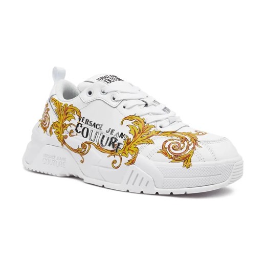 Versace Jeans Couture Skórzane sneakersy ze sklepu Gomez Fashion Store w kategorii Buty sportowe damskie - zdjęcie 184314426