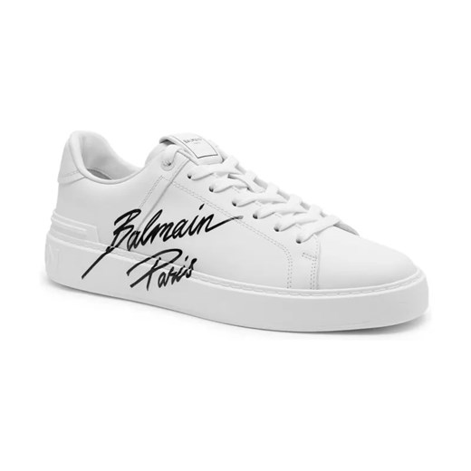 Balmain Skórzane sneakersy B-COURT 41 okazja Gomez Fashion Store
