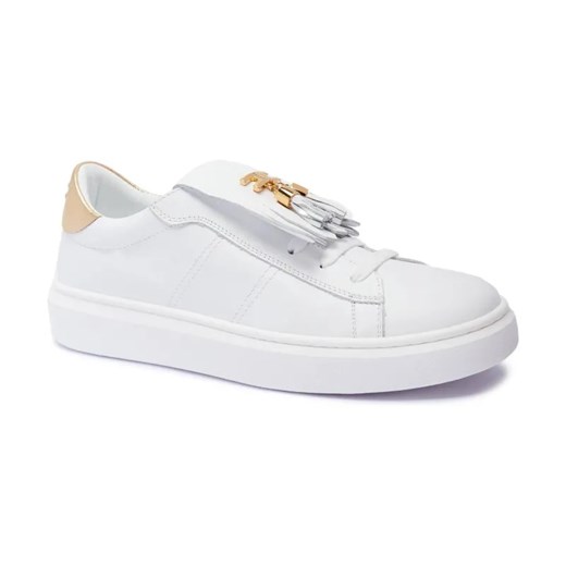 Elisabetta Franchi Skórzane sneakersy ze sklepu Gomez Fashion Store w kategorii Buty sportowe dziecięce - zdjęcie 184314489