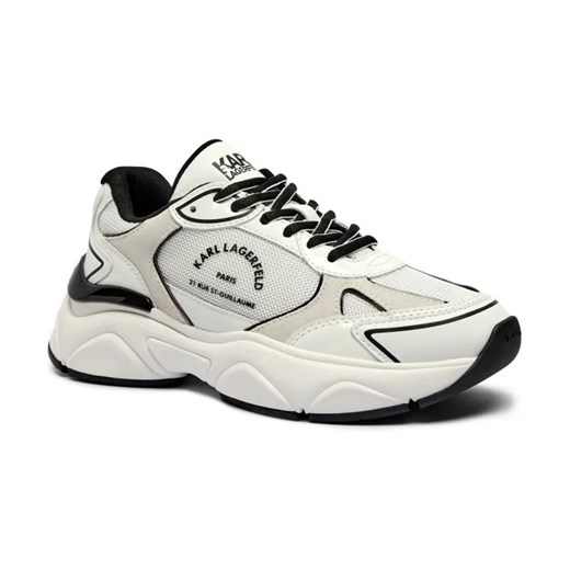 Karl Lagerfeld Sneakersy KOMET | z dodatkiem skóry ze sklepu Gomez Fashion Store w kategorii Buty sportowe damskie - zdjęcie 184314505