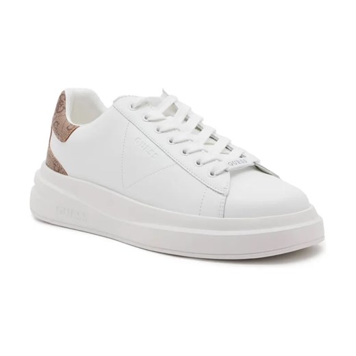 Guess Skórzane sneakersy ELBA ze sklepu Gomez Fashion Store w kategorii Buty sportowe męskie - zdjęcie 184314517