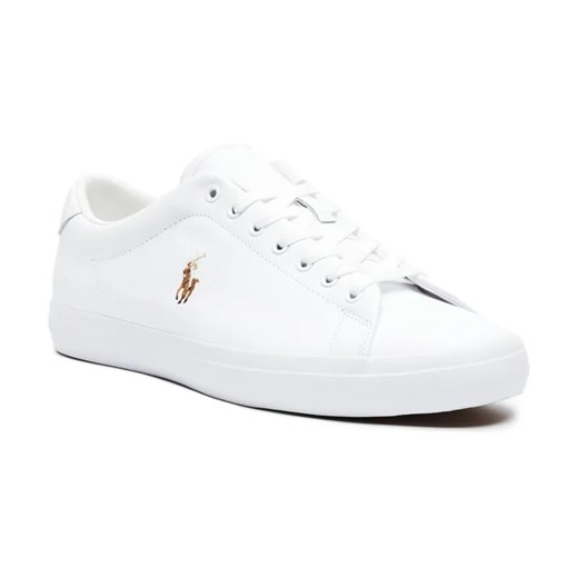 POLO RALPH LAUREN Skórzane trampki LONGWOOD ze sklepu Gomez Fashion Store w kategorii Trampki damskie - zdjęcie 184314546