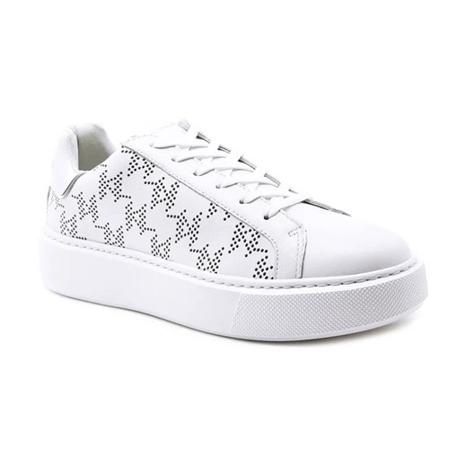 Karl Lagerfeld Skórzane trampki MAXI KUP ze sklepu Gomez Fashion Store w kategorii Trampki damskie - zdjęcie 184314547