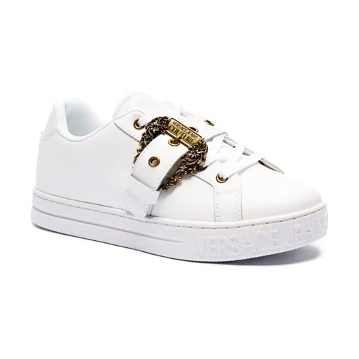 Versace Jeans Couture Sneakersy FONDO COURT 88 DIS. SK9 | z dodatkiem skóry ze sklepu Gomez Fashion Store w kategorii Buty sportowe damskie - zdjęcie 184314586