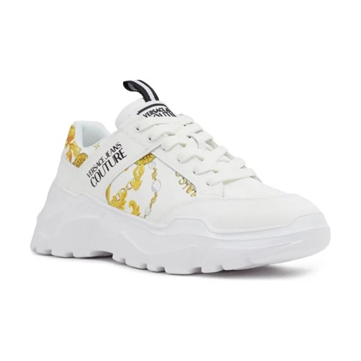 Versace Jeans Couture Skórzane sneakersy ze sklepu Gomez Fashion Store w kategorii Buty sportowe męskie - zdjęcie 184314616