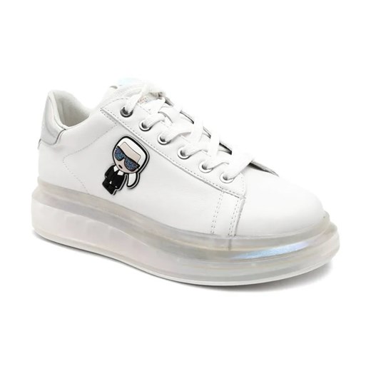 Karl Lagerfeld Skórzane trampki KAPRI KUSHION Karl Ikonic ze sklepu Gomez Fashion Store w kategorii Trampki damskie - zdjęcie 184314617