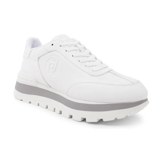 Liu Jo Skórzane sneakersy AMAZING 02 ze sklepu Gomez Fashion Store w kategorii Buty sportowe damskie - zdjęcie 184314645