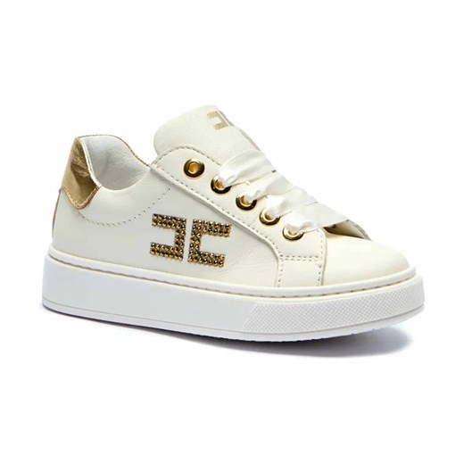 Elisabetta Franchi Skórzane sneakersy ze sklepu Gomez Fashion Store w kategorii Buty sportowe dziecięce - zdjęcie 184314655